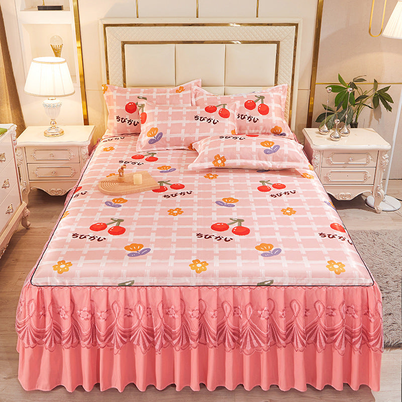 Damen Tagesdecke mit verspieltem Bärenmotiv Brehn