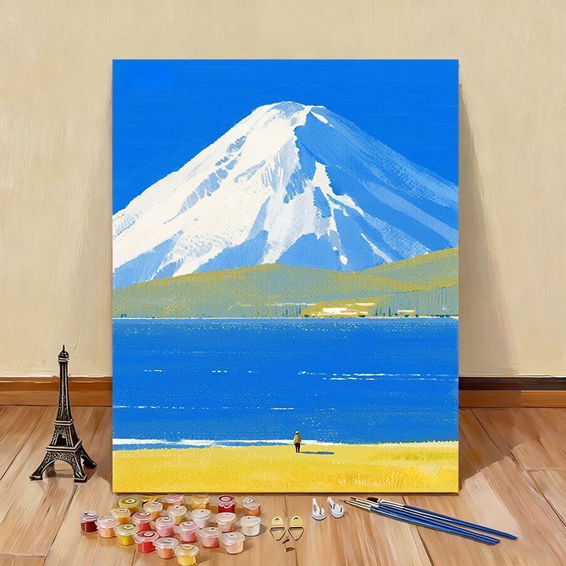 Scenic Mountain Canvas Art Kit Brehn