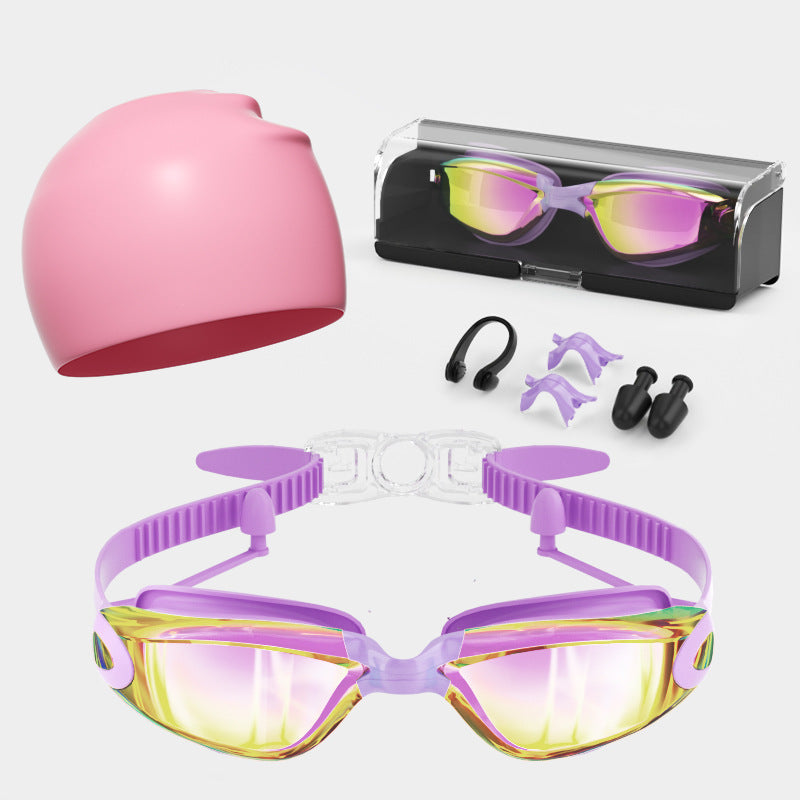 Hochleistungs-Schwimmbrillen-Set Brehn