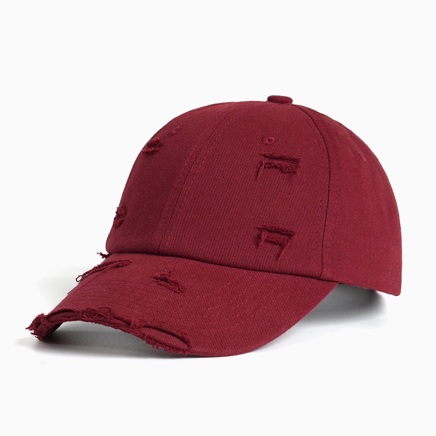 Damen modische Baseballmütze mit Destroyed-Optik Brehn