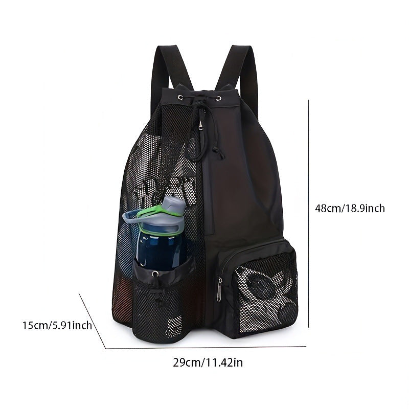 Sportlicher Mesh-Rucksack Brehn