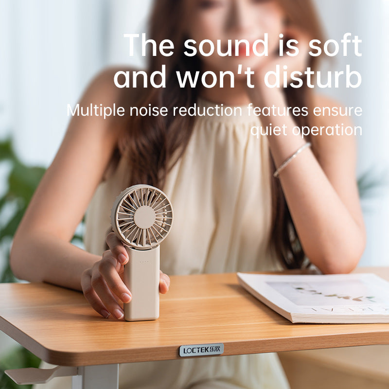 Unisex Handheld Rechargeable Personal Fan Brehn