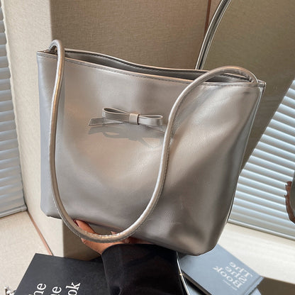 Elegante Kunstleder-Handtasche