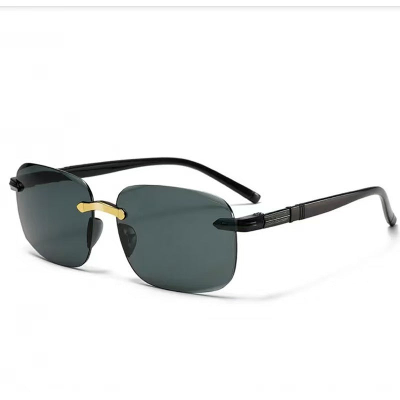Stylische Übergroße Schild Sonnenbrille Brehn