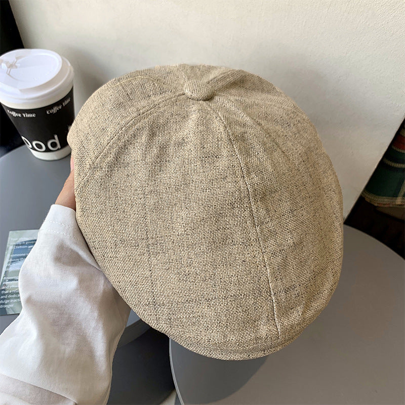 Elegante Vintage Newsboy Cap
