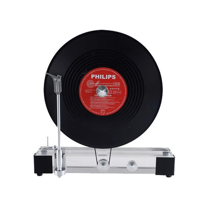 Vintage-inspirierter dekorativer Vinylplattenständer