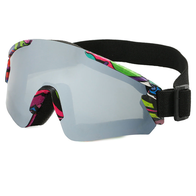 Damen Sport-Sonnenbrille mit verspiegeltem High-Performance-Design Brehn