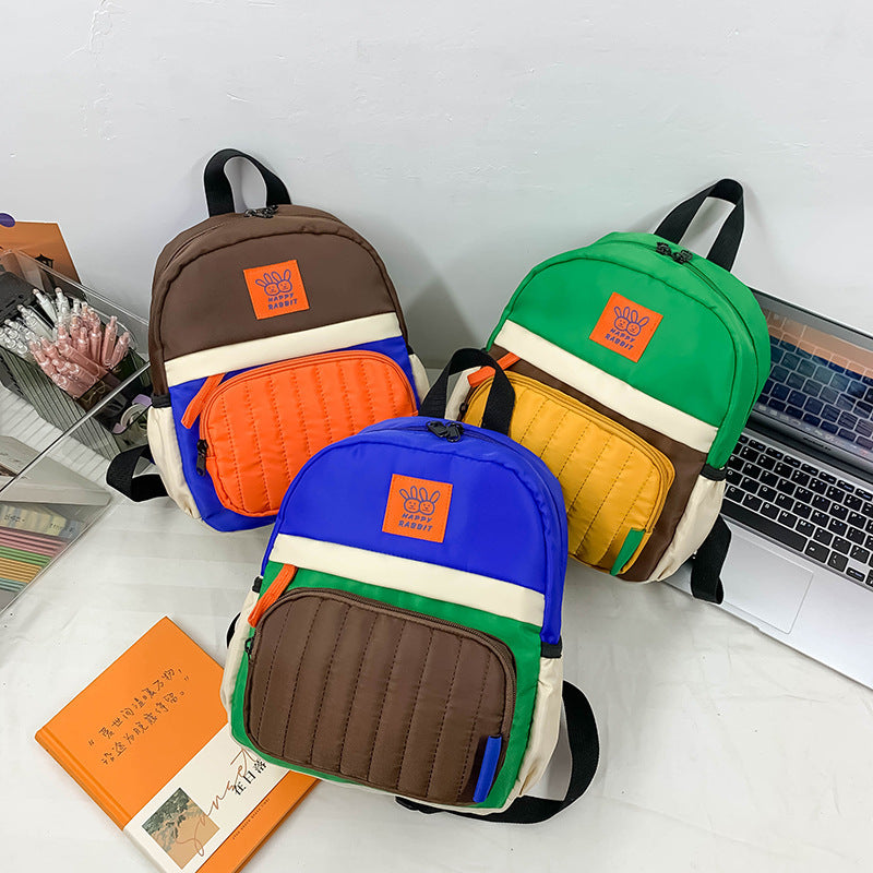 Farbe-Block Lässiger Rucksack Brehn