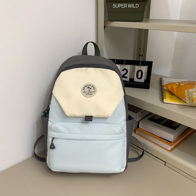 Lässiger leichter Mehrfachtaschen-Schulrucksack