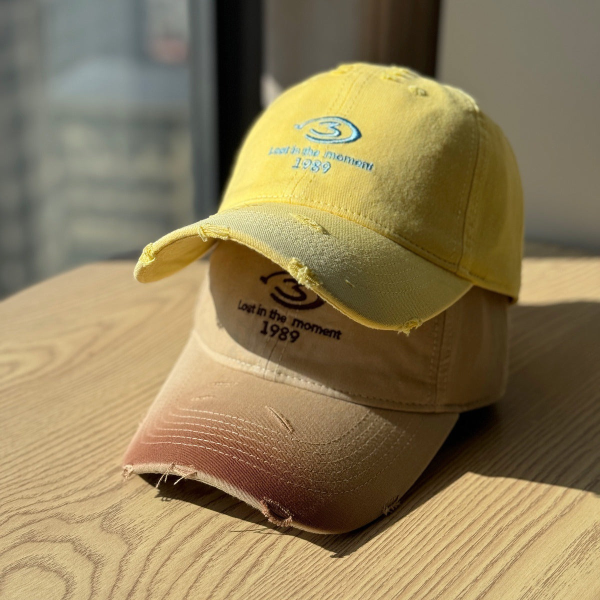 Herren Distressed Baseball Cap Brehn