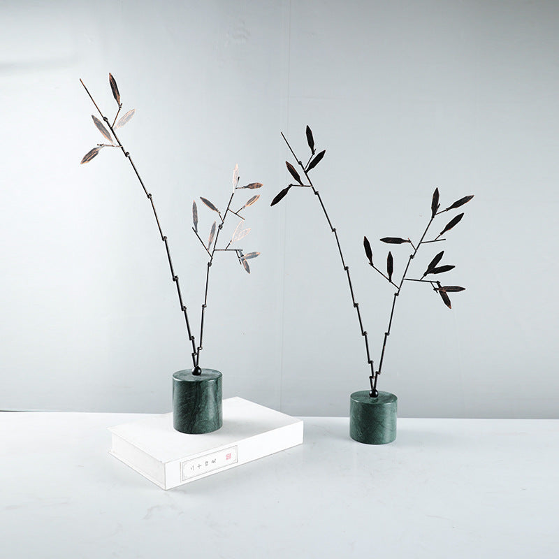 Moderne Künstliche Dekorative Floral Skulptur