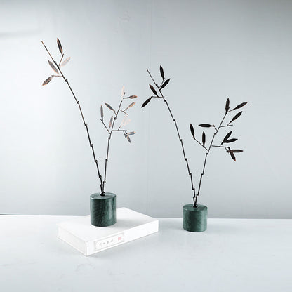 Moderne Künstliche Dekorative Floral Skulptur