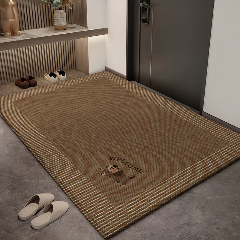 Verspieltes Hundedesign Eingangsmatte