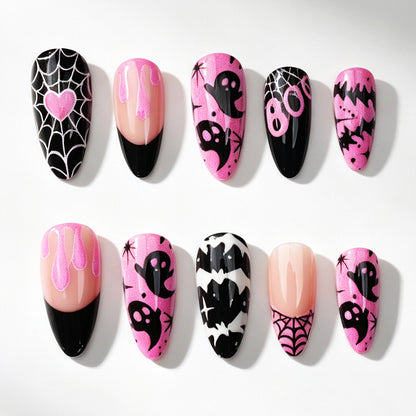 Halloween-Themen Press-On Nail Set