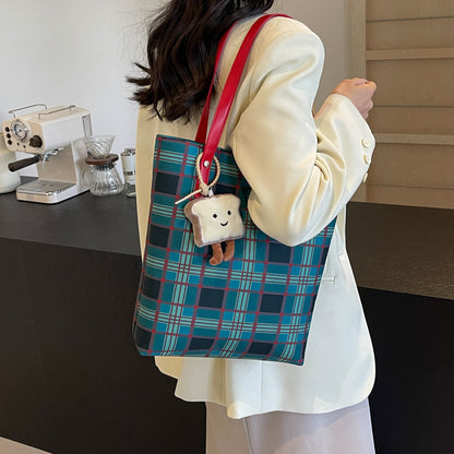 Stylishe Karierte Tasche