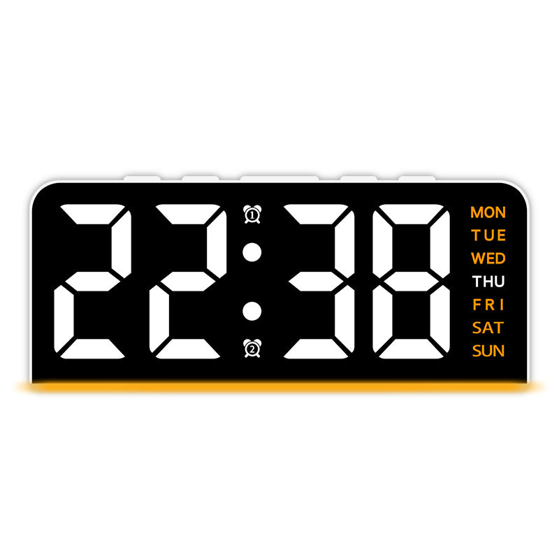 Digitaler Wecker mit Großem Led-Display und Multifunktionaler Anzeige Brehn