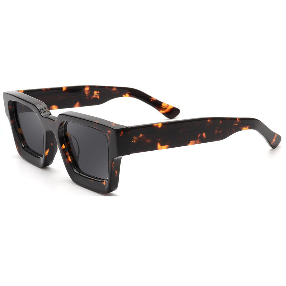 Damen Sonnenbrille mit quadratischem Rahmen und polarisierten Gläsern Brehn