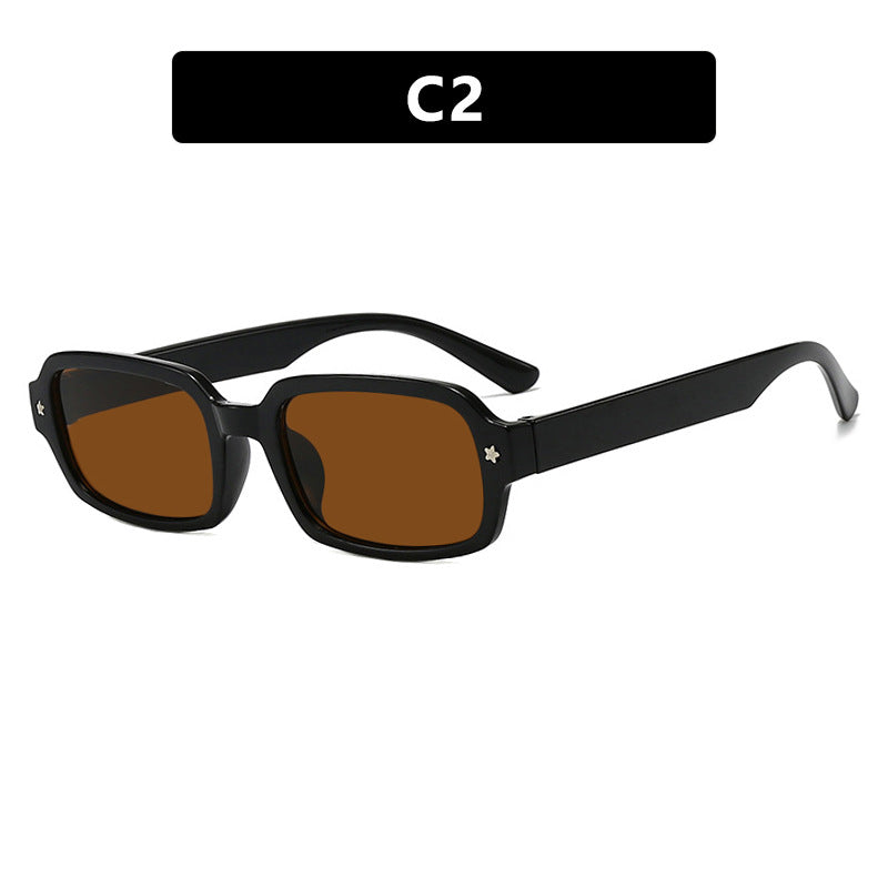 Damen modische Rechtecksonnenbrille mit herausragendem Design und schützendem UV-Filter Brehn