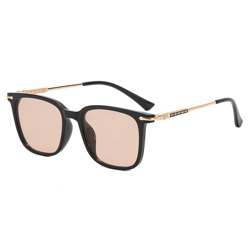 Damen modische Sonnenbrille mit elegantem Rahmen und kontrastierenden Gläsern Brehn