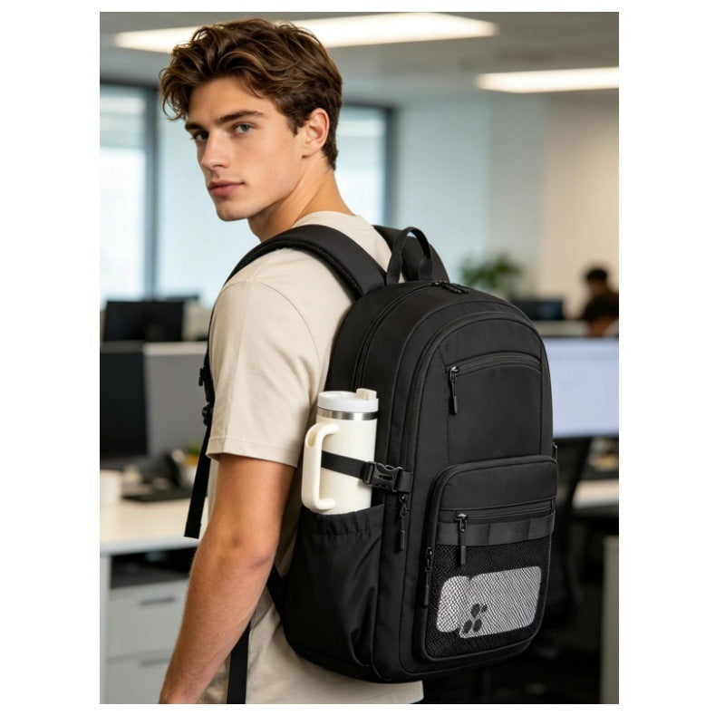 Alltagsrucksack mit Praktischem Flaschenhalter Brehn