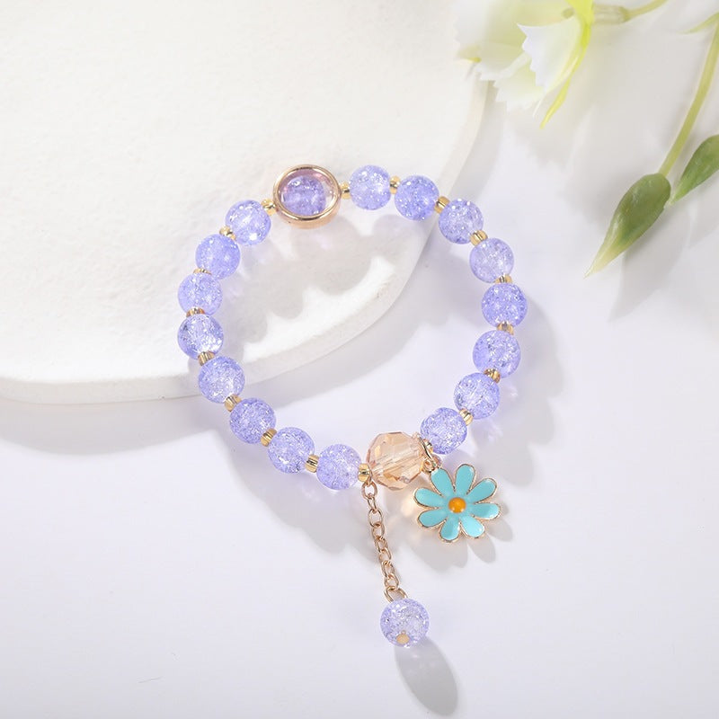 Elegantes Armband mit Blumenanhänger Brehn