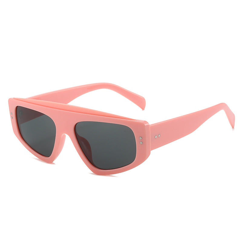 Damen Übergroße Sonnenbrille im trendigen Animal-Print Design Brehn