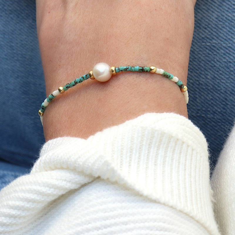 Stylische Perlenarmband Brehn