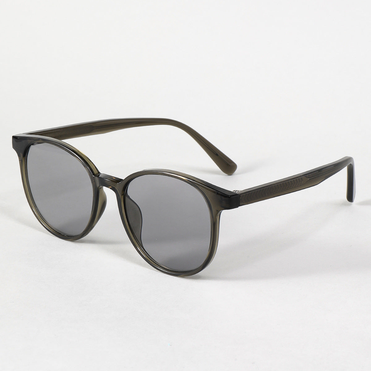 Damen modische Sonnenbrille im eleganten, runden Design mit UV-Schutz Brehn