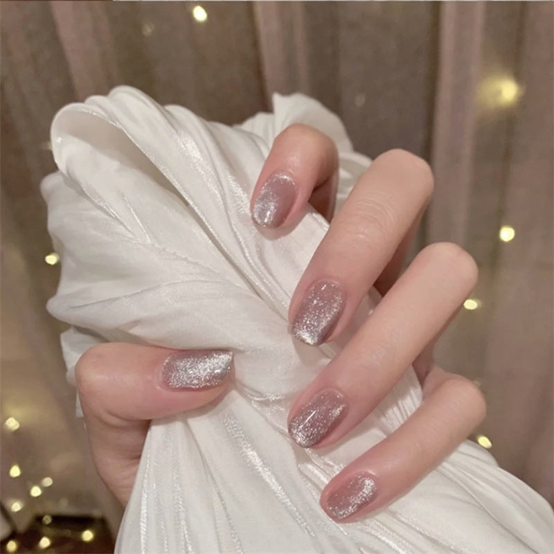 Glitzerndes Press-On-Nagelset Brehn