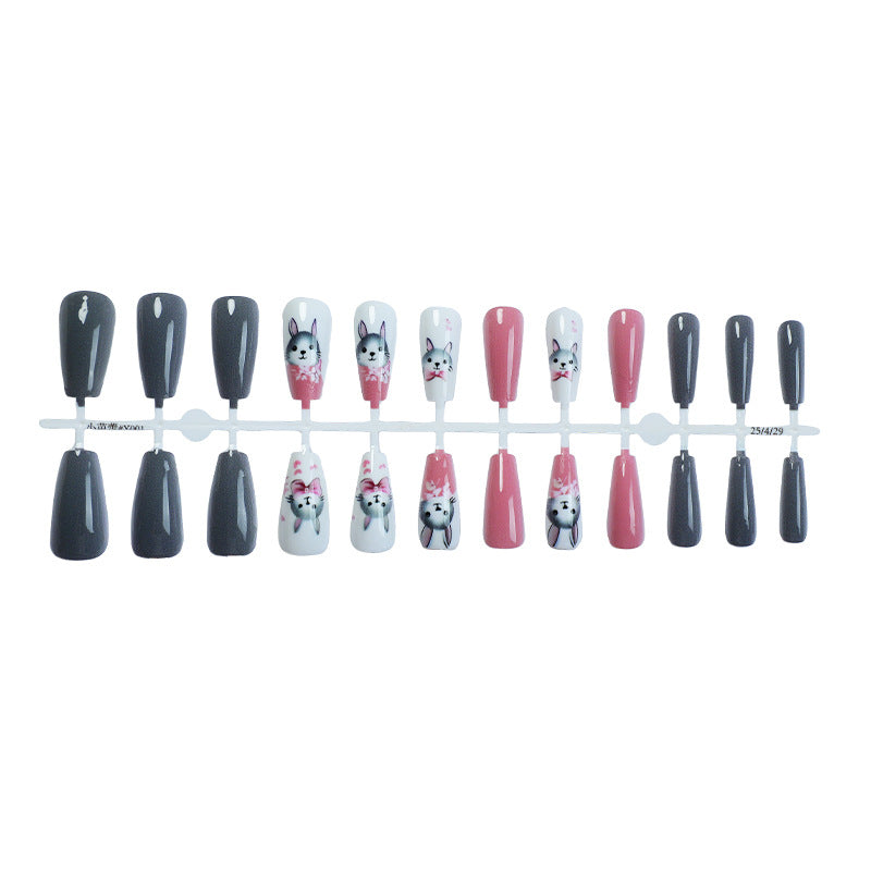 Tier-Themen Press-On Nagel Kunst Set Brehn