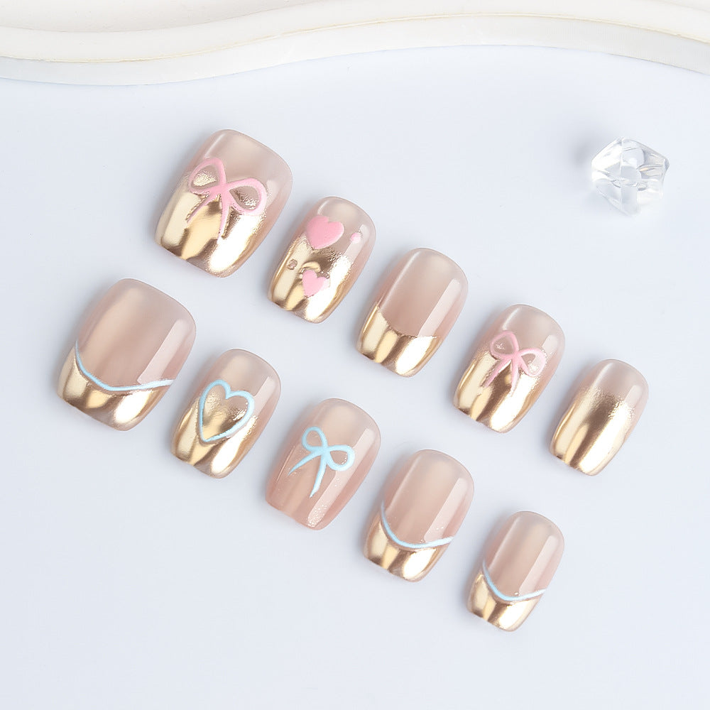 Premium Dekorative Press-On Nagelkunst Brehn