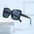 Damen modische quadratische Sonnenbrille mit elegantem Gestell Brehn
