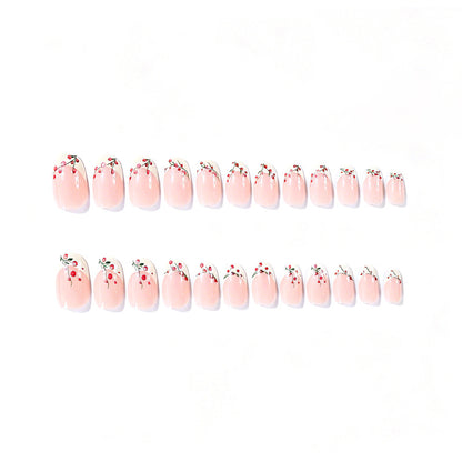 Blumenmuster-Nagelkunstverlängerungen Brehn