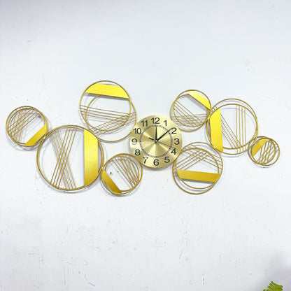 Abstrakte geometrische Wanduhr Kunst Brehn