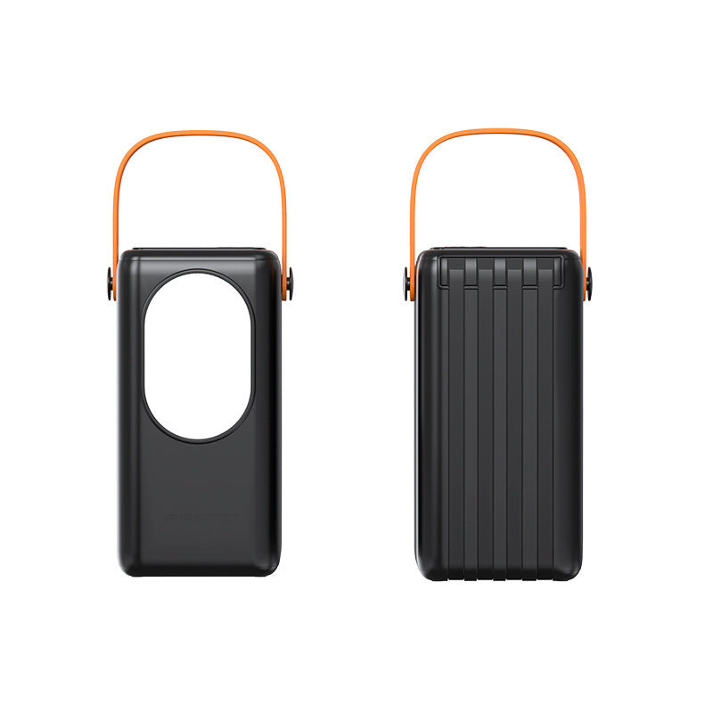Tragbare Powerbank mit LED-Beleuchtung und Ladeanzeige Brehn