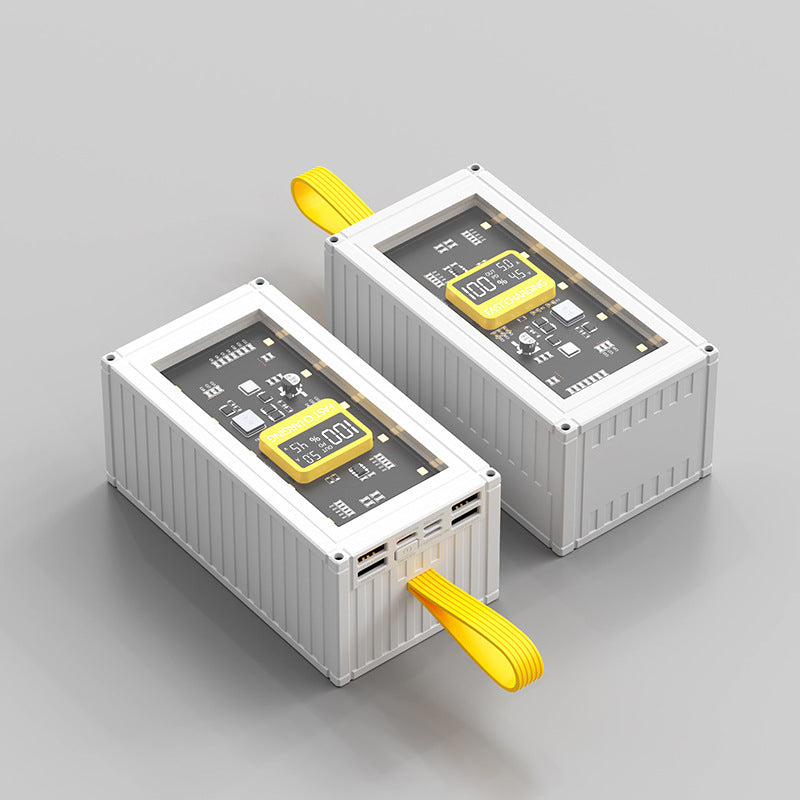 Tragbare Powerbank mit Digitaler Ladeanzeige und Schnellladefunktion Brehn