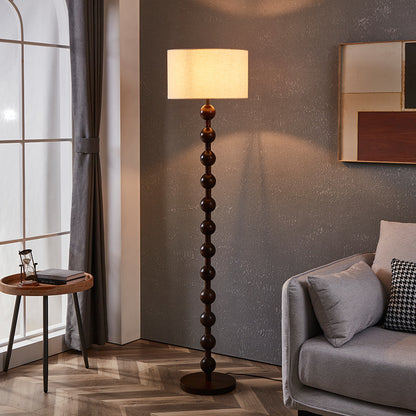 Zeitgenössische Holz-Stehlampe