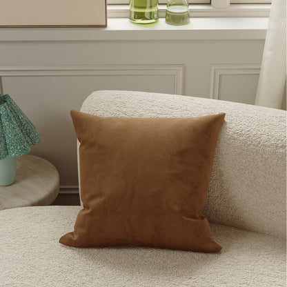 Velvet Throw Pillow Cover Soft Decorative Cushion Cover for Sofa
