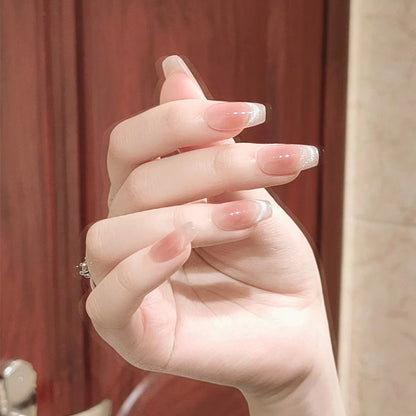 Glänzende French Tip Press-On Nägel Brehn 1789388697