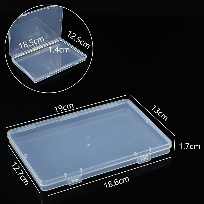Transparente vielseitige Bastelaufbewahrungsbox Brehn