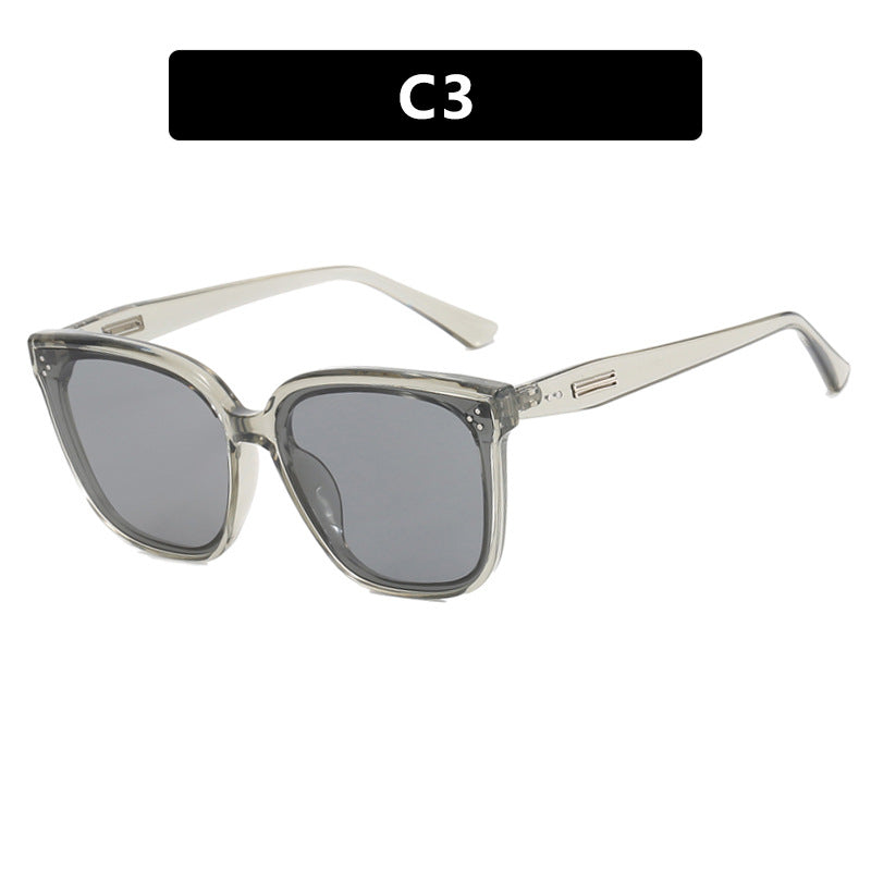 Damen moderne oversized Sonnenbrille mit elegantem, breitem Rahmen Brehn