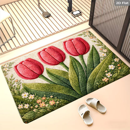 Floral Design Badematte Brehn
