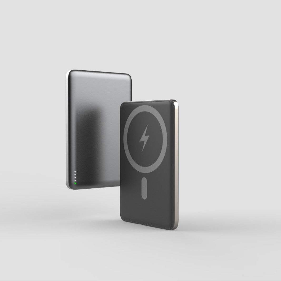 Tragbare Powerbank mit Kabelloser Ladefunktion und Intelligenter Ladetechnologie Brehn