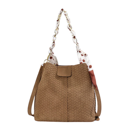 Gewebte Bucket-Stil Handtasche
