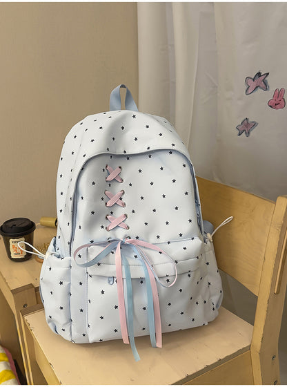 Sternenprint Dekorativer Schulrucksack Brehn