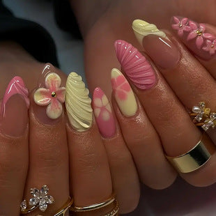Elegante Gel-Nagelkunstverlängerungen Brehn