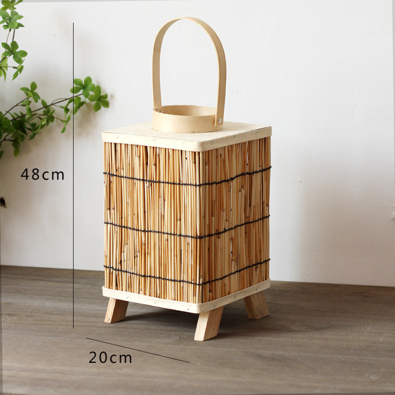 Stilvolle Laterne aus Naturmaterialien Brehn