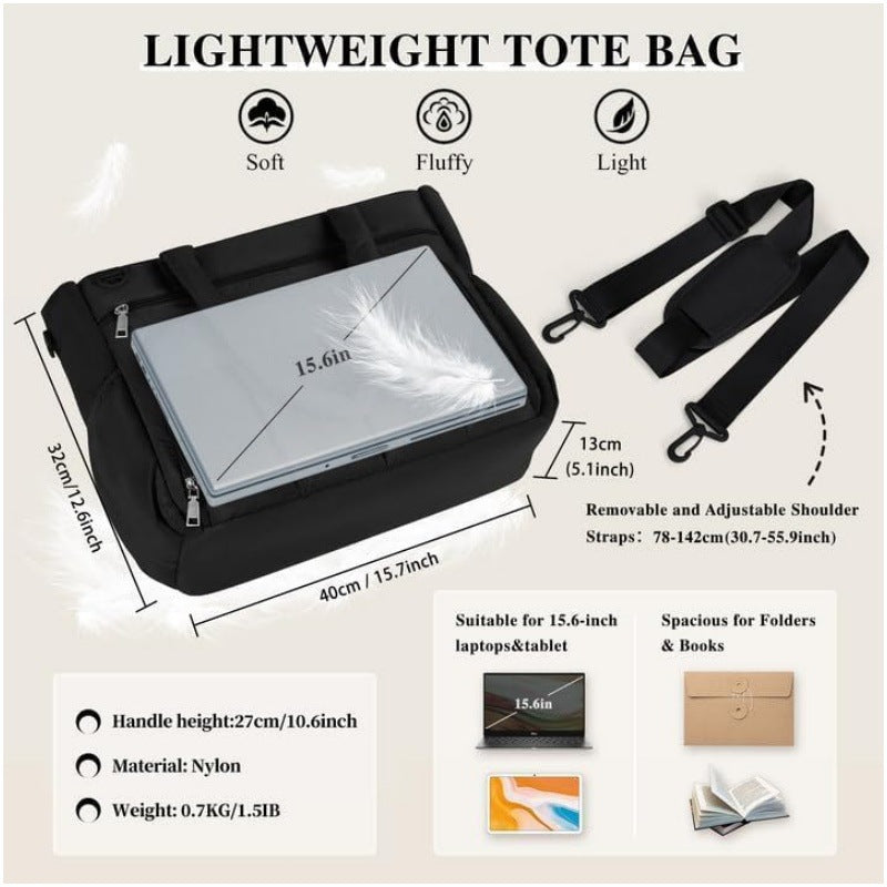 Praktische Laptop-Tasche mit Organizer Brehn