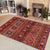 Vintage geometrisches Muster Teppich