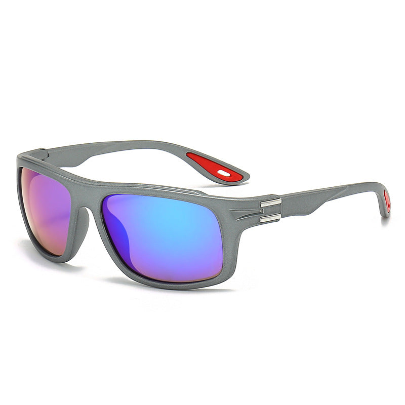 Herren Sportliche Sonnenbrille mit polarisierten Gläsern und stoßfestem Rahmen Brehn
